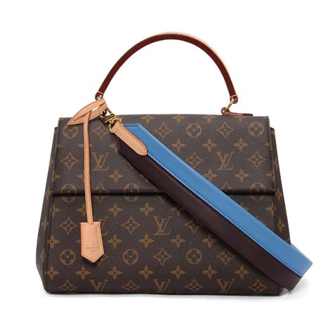 LOUIS VUITTON Monogram Cluny MM Blue Glacial.